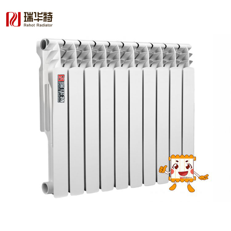 雙金屬鑄鋁復合暖氣片工廠產品型號UR7006-600、UR7006-1200