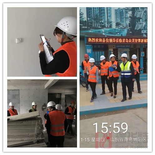 瑞華特暖氣片地暖安裝施工現場價格報價之區分